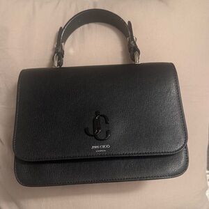 Jimmy Choo Black Satchel Bag
